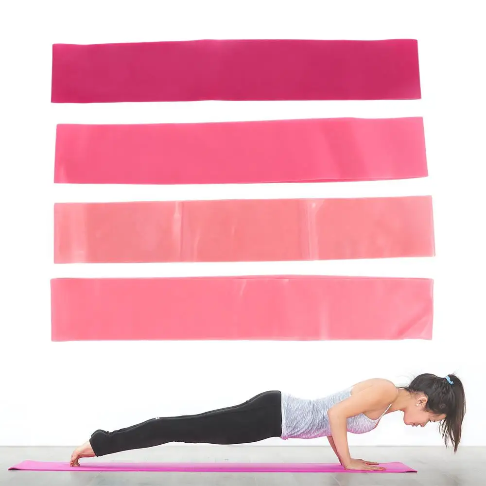 Resistance Exercise Gym Workout Yoga Stretch Rope Yoga Resistance Bands Indoor Training Equipment Elastic Fitness Bands - Image 2